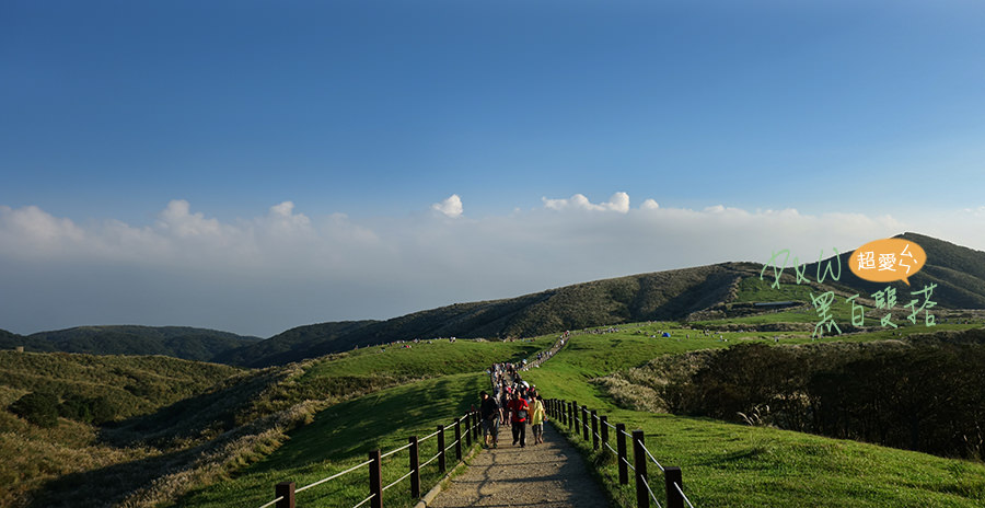 泡湯,陽明山,芒草,擎天崗,夢幻湖