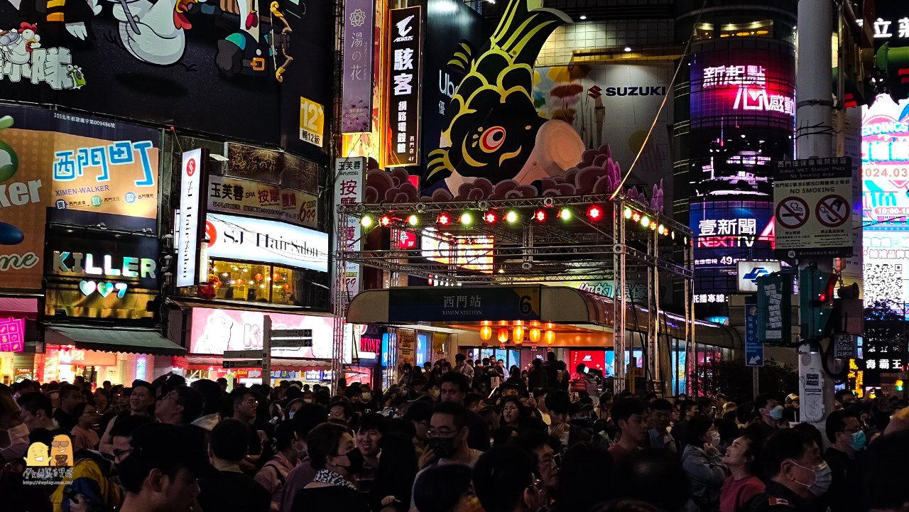 台北景點,捷運西門站,捷運北門站