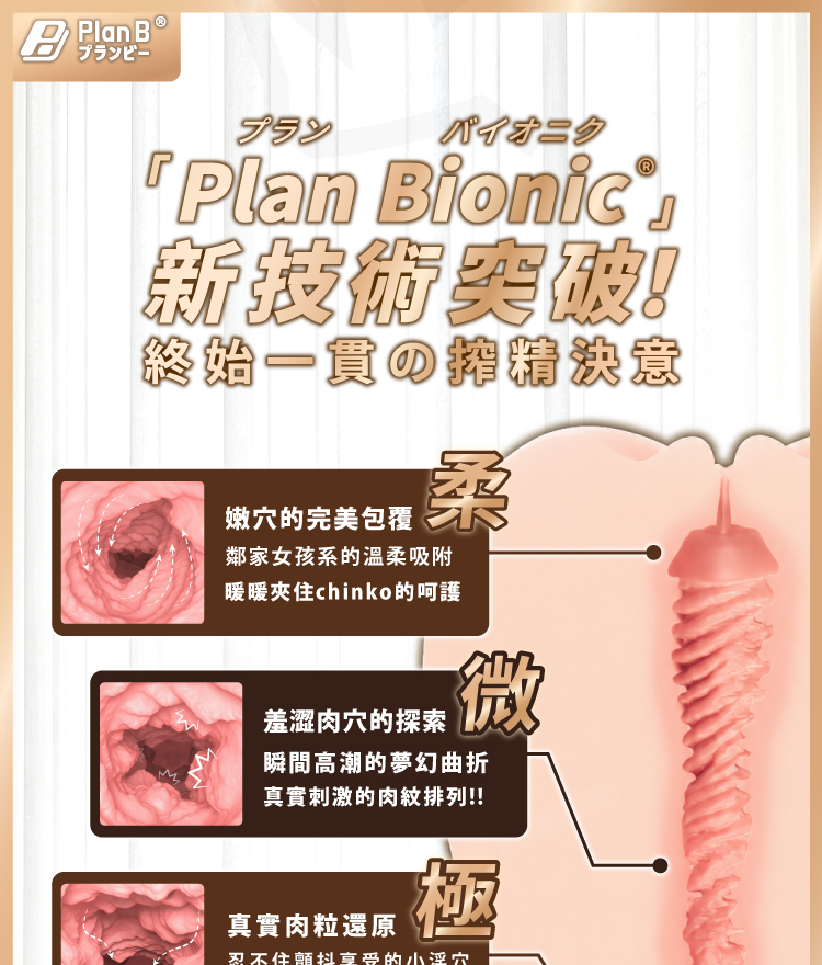 飛機杯,紅犀牛,PLAN B